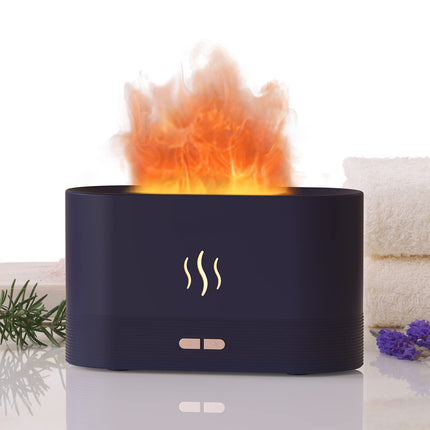 Kinscoter LED Aroma Diffuser & Ultrasonic Humidifier with Oil Lamp
